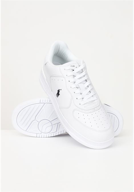 Sneakers casual bianche da uomo Masters Court RALPH LAUREN | 809891791009WHITE